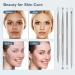 Blackhead Remover Tool FeiMar Pimple Extractor Kit 9 Pcs Profassional Comedone Extractor Tool with Face Razor Women Suitable as Pimple Acne Blemish Whitehead Remover - Buy Online on GoSupps.com