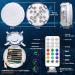 4-Piece Underwater LED Pool Lights with Remote Control - Waterproof RGB Color Changing Lighting for Pools Fountains Ponds & Aquariums | YCD-4 - Buy Online on GoSupps.com
