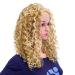 SWACC 20-Inch Big Bouffant Curly Wig for Women - Synthetic Heat Resistant Hair Piece with Cap | Strawberry Blonde/Bleach Blonde Highlights (27H613 - Buy Online on GoSupps.com