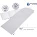 Medi Partners Cherry Core Pillow 60x20cm - 100% Cotton Waffle 5 Chambers Eco-Friendly Heat & Cold Therapy Removable Cover - Gray - Buy Online on GoSupps.com