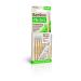 Bamboo Piksters Interdental Brushes | Sizes 00-6 | 8 Pack (8 Pack Size 2 (White)) 8 Count (Pack of 1) Size 2 (White)