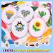 Pllieay 5 PCS Cross Stitch Kits for Kids 7-13 - Beginner Sewing Kit with Instructions for Backpack Charms and Ornaments - Oval-shaped Craft Needlework Set - Buy Online on GoSupps.com