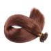 Keratin Bonding - # 33 - Red Brown - 60cm - 300 strands - 1G - 100% Remy Real hair hair extension U -tip Extensions Very high quality by Novon hair extension