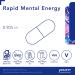 Pure Encapsulations Rapid Mental Energy - Vegan Memory Supplement to Support Brain Health - Ginkgo Biloba Extract Alpinia Galanga & American Ginseng Extract - Non-GMO & Gluten-Free - 30 Capsules - Buy Online on GoSupps.com