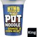 Pot Noodle Chinese Chow Mein King Pot 114 g - Buy Online on GoSupps.com