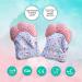 Silicone Baby Gloves & Teething Ring Pack - Washable Pain Relief for Newborns - Pink - Buy Online on GoSupps.com