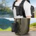 FRTKK Tactical Compact EDC Pouches - 2 Pack Military Molle Utility Organizer Coin Purse Keychain Credit Card Holder Waist Pack Black - Buy Online on GoSupps.com