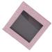 Shop Pink Magnetic Makeup Palette - Empty Square Self-Adhesive Palette with Transparent Lid for Eyeshadow Lipstick Blush & Powder - International Shipping Available - Buy Online on GoSupps.com