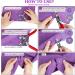 CHEPULA Craftsmanship DIY 200 Metal Snaps Buttons Set with Pliers Press Tool Kit - 10 Colors, 9.5mm, Hollow - Buy Online on GoSupps.com