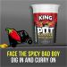 Pot Noodle Bombay Bad Boy King Pot 12x114g - Vegetarian Noodles, Quick & Easy to Make - Buy Online on GoSupps.com