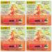 BALMSHOT Lip Balm 4 Pack (Raspberry)