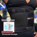 Ellostar Waist Trainer for Women & Men - Back Support & Tummy Control Body Shaper | Black Medium | Sweat Weight Loss Shapewear - Buy Online on GoSupps.com