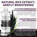 Black Rice Exfoliant and White Rice Peeling Glow Ampoule 100ml 2 PCS White & Black Rice Facial Serum Soft Exfoliating Face and Body Dead Skin Cells for All Skin Types - Buy Online on GoSupps.com