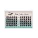 Sulv Eyelashes 10-12-14-16mm Mix Wide Cluster Eyelash Extension Natural 3D Russian Volume Faux 3D Effect Glue Bonded Cluster Eyelashes (10#10-12-14-16mm Mix)