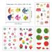 Konsait Temporary Tattoos for Kids - 200+pcs Fake Waterproof Stickers for Boys and Girls - Monsters, Fruits, Cartoons - Birthday Party Decorations and Favors - Buy Online on GoSupps.com