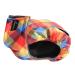 Glenndarcy female dog diapers - waterproof fabric (Size Medium Pants and 2 Washable Pads Rainbow) Rainbow Medium Pants & 2 Washable Pads