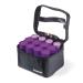 Conair Instant Heat Compact Hot Rollers w/ Ceramic Technology Black Case with Purple Rollers