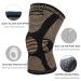 Buy Professional Copper Knee Brace - Knee Compression Sleeve Support with Patella Gel Pads for Men & Women - Joint Pain Relief ACL & Arthritis Support - Large Black - Buy Online on GoSupps.com