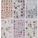 JMEOWIO 6 Sheets Halloween Nail Art Stickers Decals Self-Adhesive Cute Pumpkin Skull Horror Ghost Witchy Spider Web Bat Spook Nail Supplies Nail Art Design Decoration Accessories - Buy Online on GoSupps.com