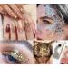 Champagne Glitter Nails Set - 10 Boxes Glitter Powder for Makeup Manicure & DIY Decoration - Buy Online on GoSupps.com