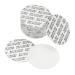 PATIKIL 33mm/1.3" Foam Lid Liner 100 Pack PS Foam Resistant Tamper Pressure Sensitive Seal for Bottle Cap Liners Seals