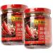 Lee Kum Kee Chiu Chow Chili Oil net wt. 205g (7.2oz) Pack of 2 7.2 Ounce (Pack of 2)