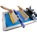 INTBUYING Screen Printing Squeegee - 6.3 Wooden Handle with Rubber Blade - Buy Online on GoSupps.com