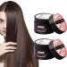 Masque Capillaire Coconut Hair Mask Masque Cheveux Naturel Repair Hairmask Masque Cheveux Nutritif Silky Deep Conditioner Silk Smooth Deep Conditioner R parer Les Cheveux Secs (2pcs)