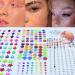 10 Sheets of Self-Adhesive Rainbow Gem Stickers - Eye Face & Body Jewels for Makeup and DIY Craft - Rhinestone Festival Accessories - Buy Online on GoSupps.com
