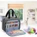 LUXJA Large Sewing Organizer with 3 Inner Sections - Gray | Versatile Pockets for Sewing Supplies | Foldable Design for Easy Storage - Buy Online on GoSupps.com
