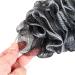 Arswin Shower Body Brush & Loofah on a Stick - Back Scrubber for Exfoliating Bath - Long Handle Mesh Sponge (Black) - Buy Online on GoSupps.com
