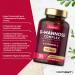 D-Mannose and Cranberry Capsules 1536mg | UTI Relief + Vitamin C | 120 Vegan Capsules | No Preservatives - Horbaach - Buy Online on GoSupps.com