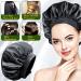 ViviDreamore Satin Silk Bonnet for Sleeping - Black Double Layer Hair Bonnet for Women and Men - Buy Online on GoSupps.com