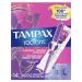 Tampax Radiant Tampons Light Absorbency with BPA-Free Plastic Applicator and LeakGuard Braid Unscented 14 Count Light 14 Count