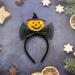 amangul Spooky Skull Pumpkin Head Shape Hairband Women Wash Face Makeup Skincare Headband for Photography Halloween Hairband(Singleheaded Pumpki) - Buy Online on GoSupps.com