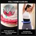 Waist Trainer & Smart Hula Hoop - Effective Weight Loss Fitness Belt for Men & Women | 113cm Sweat Belt with Phone Holder - Buy Online on GoSupps.com