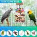 KATUMO Large Bird Parrot Toy with Durable Wooden Blocks - Ideal for African Grey, Cockatoos, Amazon Parrots, Macaws - Chewing and Cage Bite Toy - Buy Online on GoSupps.com