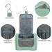 WANDF Large Hanging Toiletry Wash Bag Travel Organizer - Green | Men Women Makeup Cosmetic Case - Buy Online on GoSupps.com