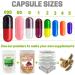 100 Count Size 00 Clear Vegan Empty Capsules for DIY Vegetable Filling - Vegetarian Pill Capsules - Pack of 1 - Buy Online on GoSupps.com