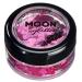 Chunky Holographic Glitter by Moon Glitter - Pink - Cosmetic Festival Makeup Glitter for Face Body Nails Hair Lips - 3g