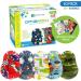 Opthopatch Kids Eye Patches - Fun Boys Design - 40 Latex-Free Hypoallergenic Cotton Adhesive Bandages - Buy Online on GoSupps.com