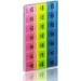 21 Compartments Pill Organizer Box - Weekly AM/PM Medicine Remainer for Pills & Vitamins | Inspirations - Buy Online on GoSupps.com