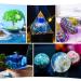 LET'S Resin Complete Resin Kit with Silicone Molds - 16oz Bundle for Beginner Casting - Sphere & Pyramid Molds Included - Buy Online on GoSupps.com