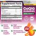 CoQ10 100mg Gummies - 3X Better Absorption Heart Health & Energy Support Non-GMO Dietary Supplement - 60 Count - Buy Online on GoSupps.com