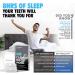 TheSleepGuard Mens Mouth Guard for Teeth Grinding Pack of 4 Large Best Gum Shield for Clenching Teeth at Night. Custom Bruxism Night Guards for Sleep TMJ Jaw Pain & Migraine Relief - Buy Online on GoSupps.com