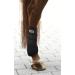 Kerbl 320133 Fetlock Boots - Synthetic Rubber Warmblood Set of 4 - Black | International Shipping - Buy Online on GoSupps.com