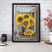 VIGEGU Flowers Cross Stitch Kit - 11CT Stamped & Counted DIY Embroidery for Beginners - Home Decor - 12x16inch - Buy Online on GoSupps.com