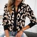 Trisar Women's V-Neck Top - Loose Fit Long Sleeve Casual Blouse in Black | Cozy Fashion Essentials for Every Wardrobe - Buy Online on GoSupps.com