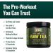 Natural Force Raw Tea Pre Workout Powder | Original Flavor | 15 Premium Herbs | Powerful Energy Booster | Best Preworkout for Men and Women - Buy Online on GoSupps.com