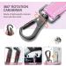 Iokheira Adjustable Dog Seat Belt for Car Safety - Universal Fit & Secure Locking Rod (Pink) | International Shipping - Buy Online on GoSupps.com